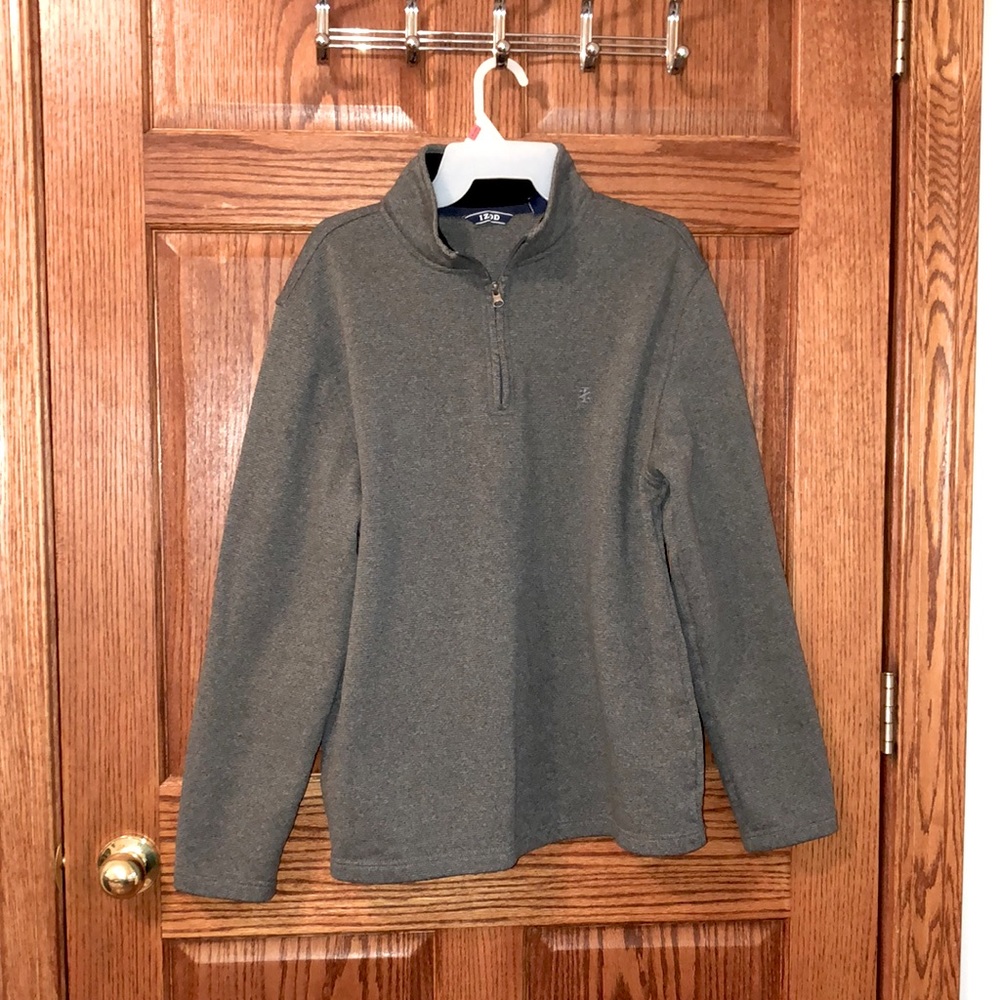 NEW LISTING! IZOD Mens Pull-over 1/4 Zip Sweater